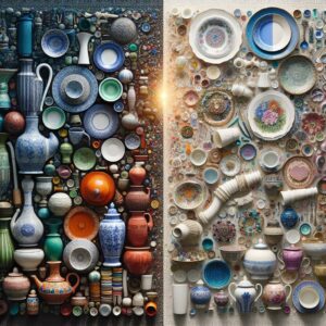 Udržitelný životní styl bez plastů: Zero Waste a Eko-friendly tipy pro každou domácnost 13 Kam vyhodit porcelán: Rozbité sny? Ne! Objevte kouzlo upcyklace porcelánu!