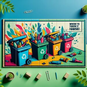 Kam to vyhodit: Odpadový průvodce – najděte správné místo pro každý odpad!