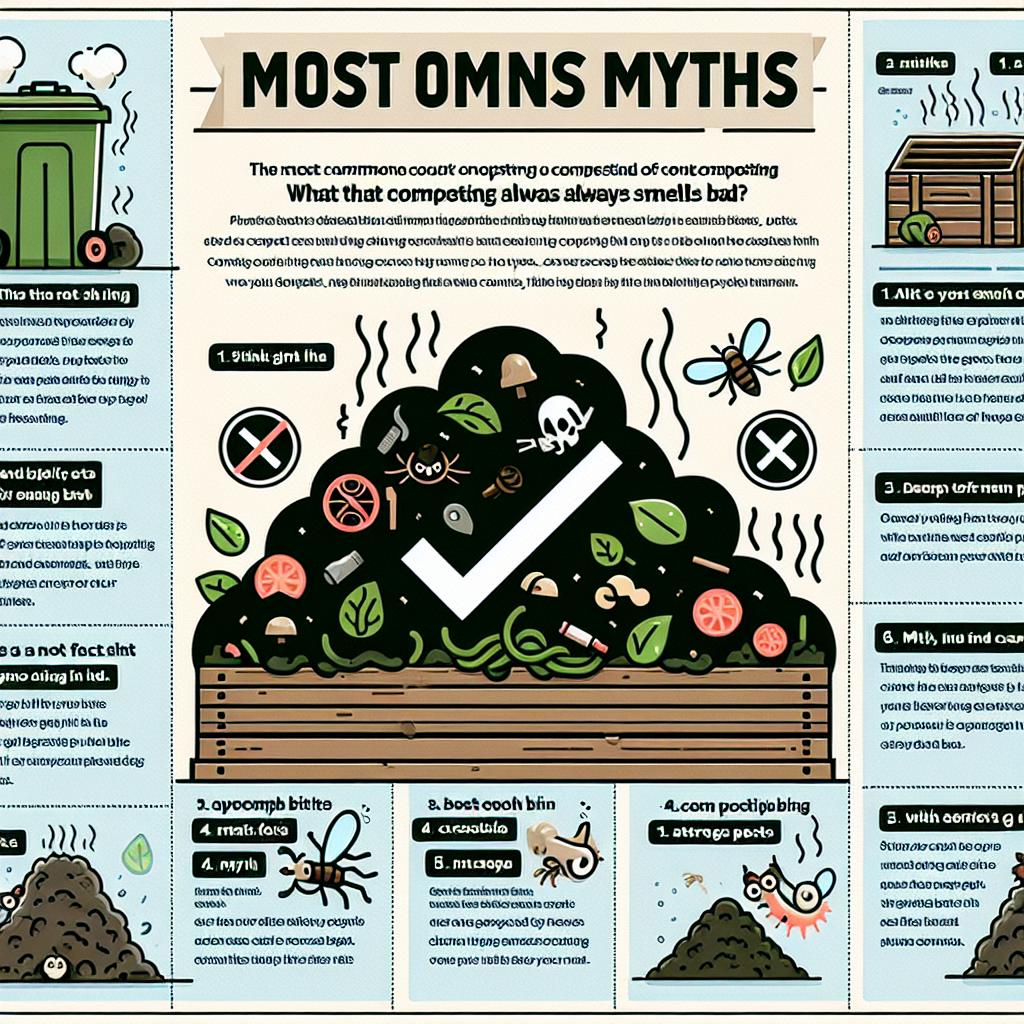 Přehled nejčastějších mýtů o kompostování