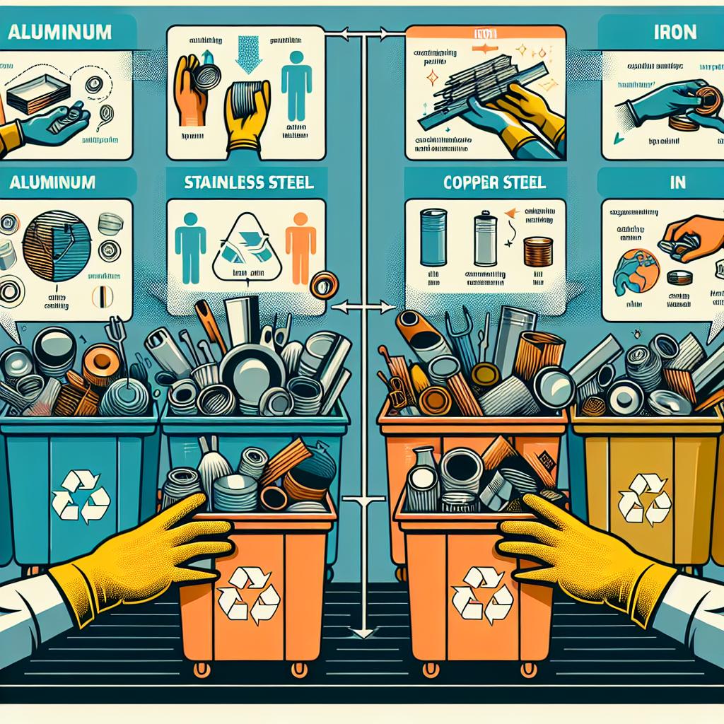 Jak správně třídit kovový odpad