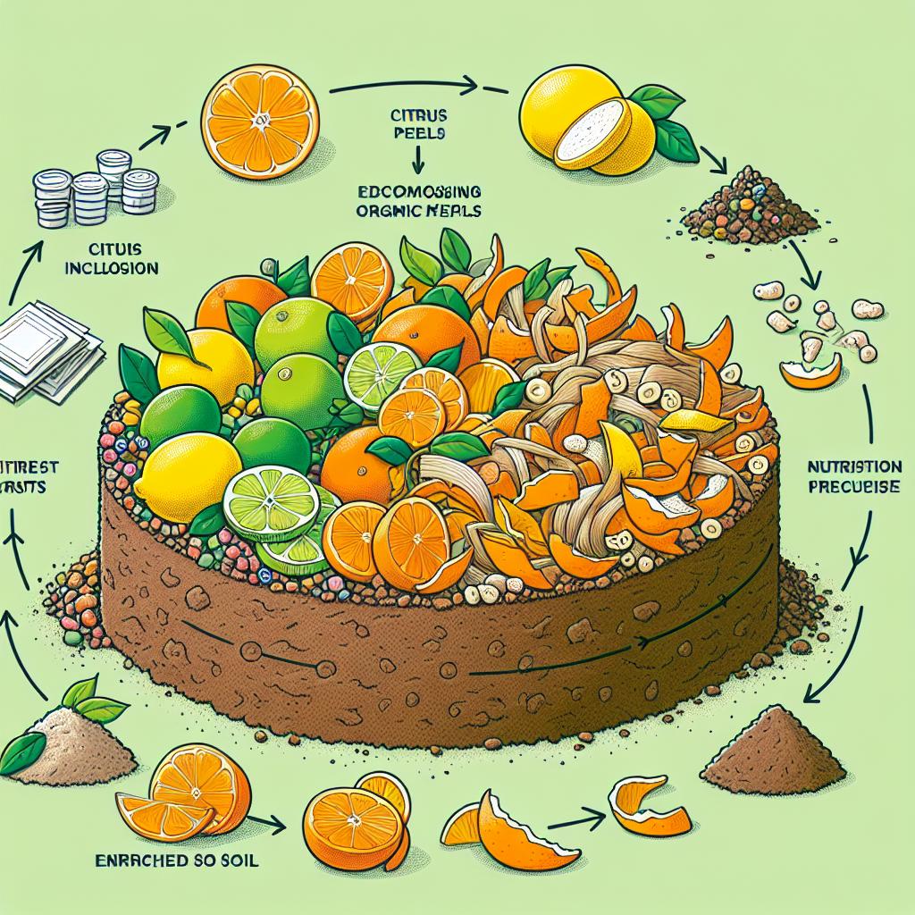 Proč jsou citrusy vhodné do kompostu