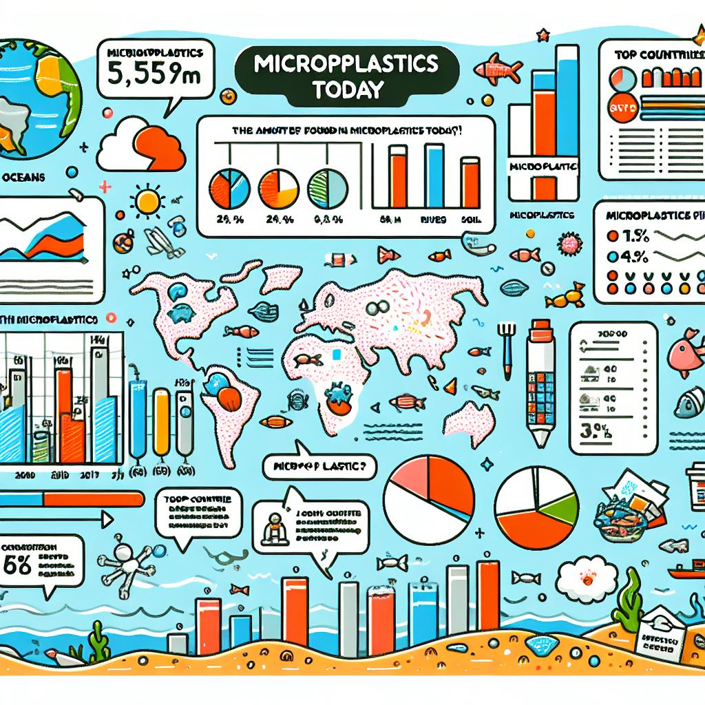 - Klíčové statistiky o mikroplastech dnes