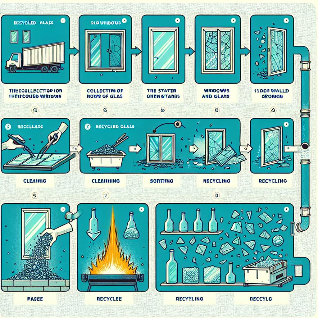 Možnosti recyklace skla z oken