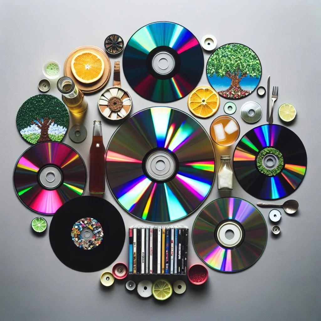 Kam vyhodit CD a DVD: Digitální recyklace - nový život pro staré nosiče! 1 Kam s CD a DVD po jejich využití