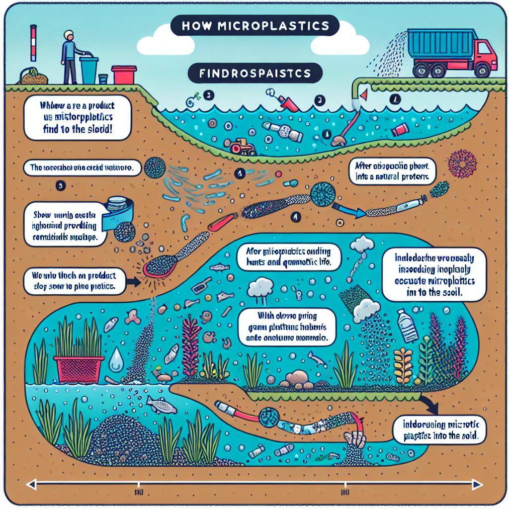 Jak se mikroplasty dostávají do půdy