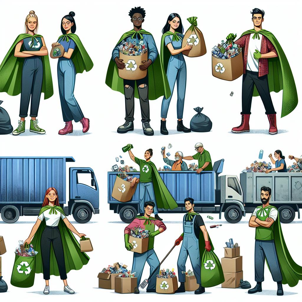 Kdo jsou hrdinové recyklace na planetě