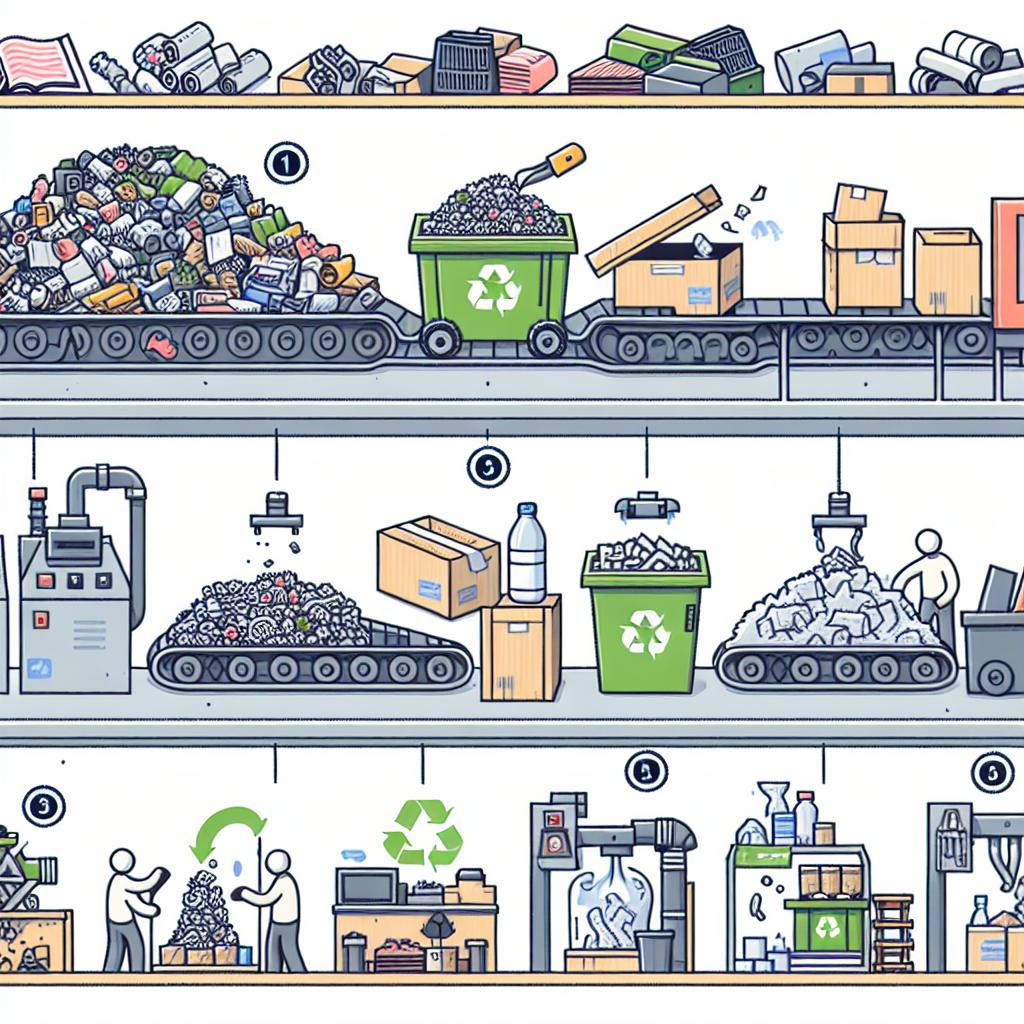 Jaký je proces recyklace odpadu
