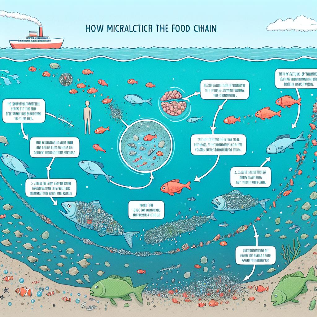 Jak mikroplasty pronikají do potravního řetězce